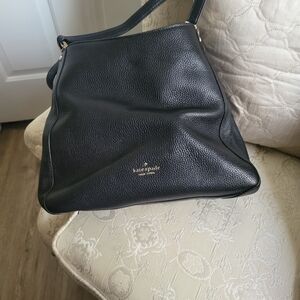 Kate Spade Black Leather Shoulder Bag
